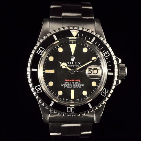 rolex red sub mk6|Rolex red submariner for sale.